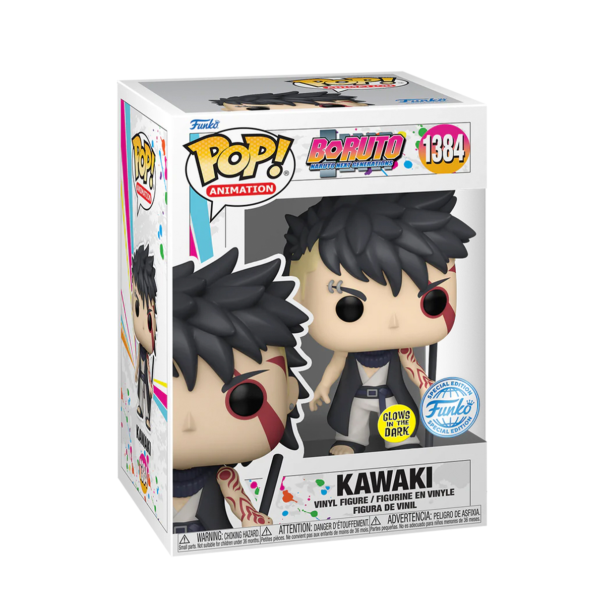 Foto 3 pulgar | Funko Pop Kawaki Prologue 1384 Glow Boruto Naruto