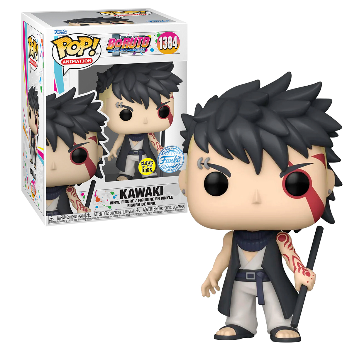 Foto 4 pulgar | Funko Pop Kawaki Prologue 1384 Glow Boruto Naruto