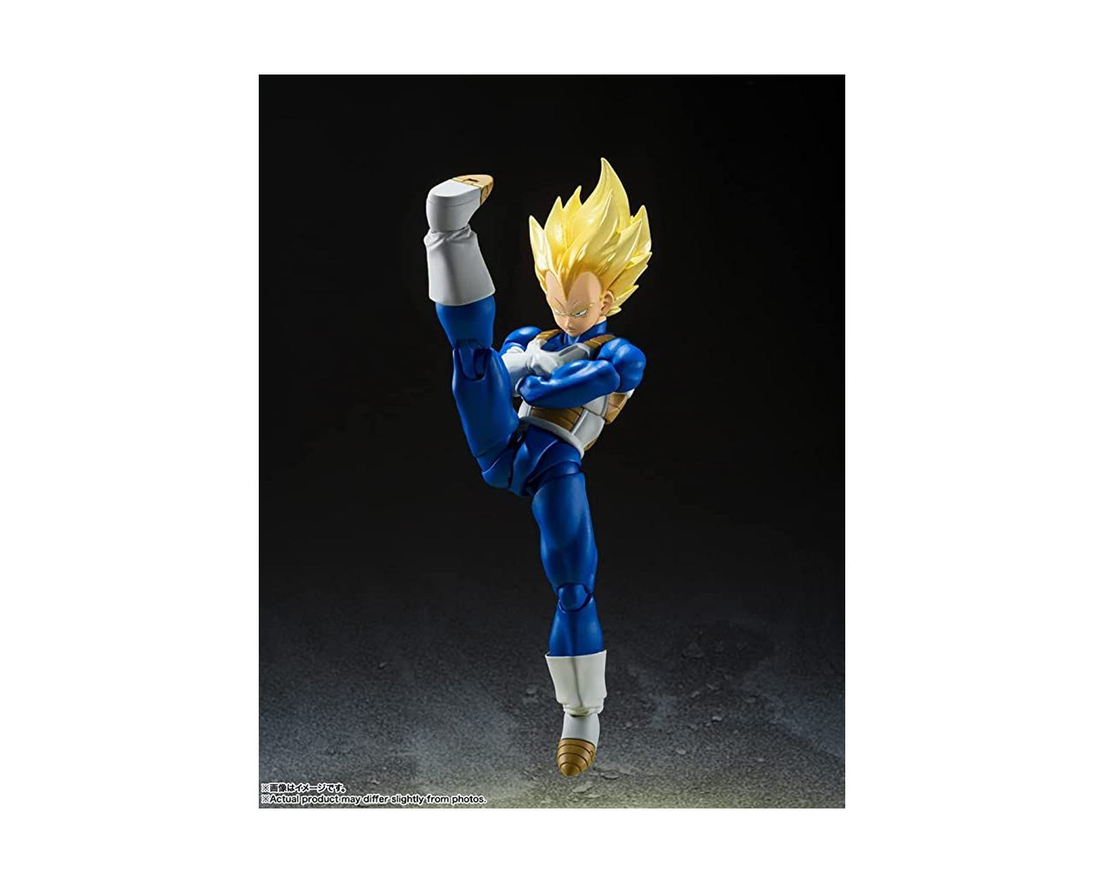 Foto 3 pulgar | Figura Bandai Sh Figuarts Dragon Ball Z Super Saiyan Vegeta Awakened Blood