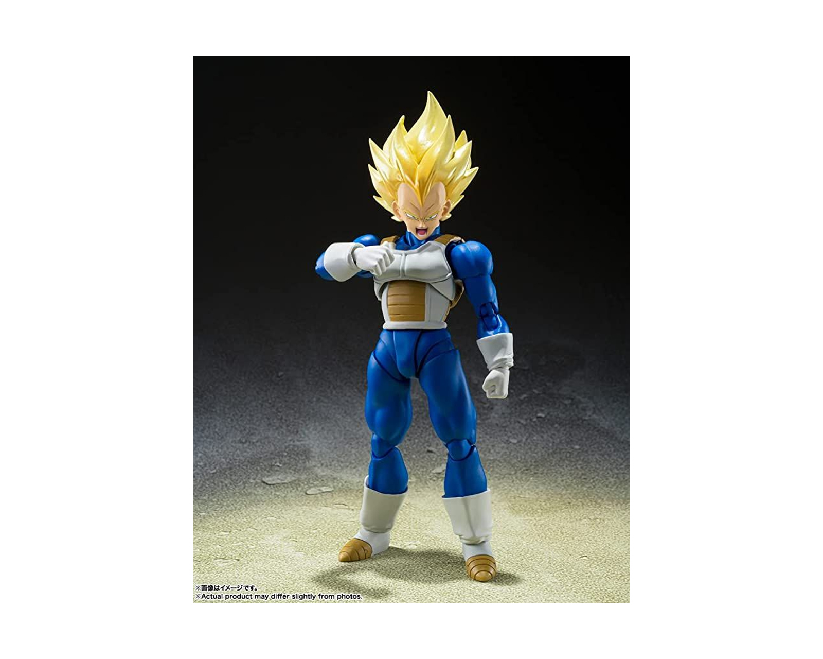 Foto 4 pulgar | Figura Bandai Sh Figuarts Dragon Ball Z Super Saiyan Vegeta Awakened Blood