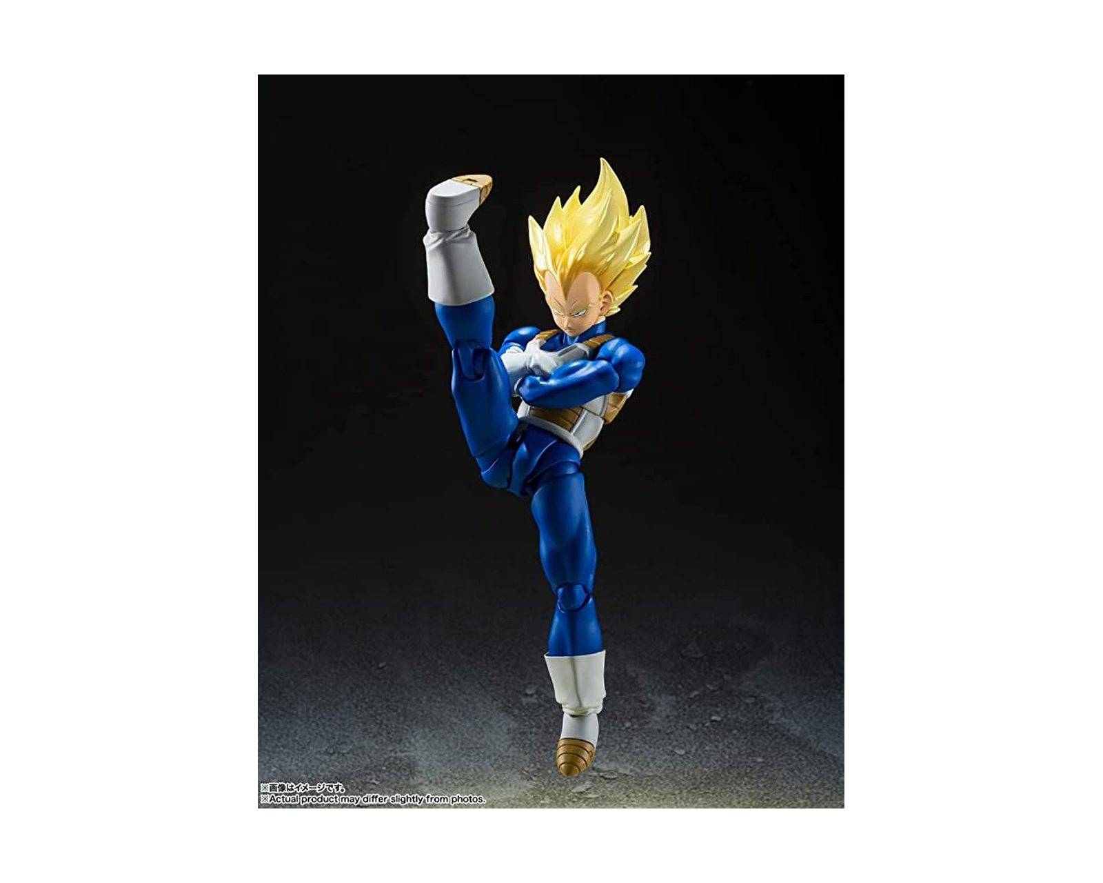 Foto 5 pulgar | Figura Bandai Sh Figuarts Dragon Ball Z Super Saiyan Vegeta Awakened Blood