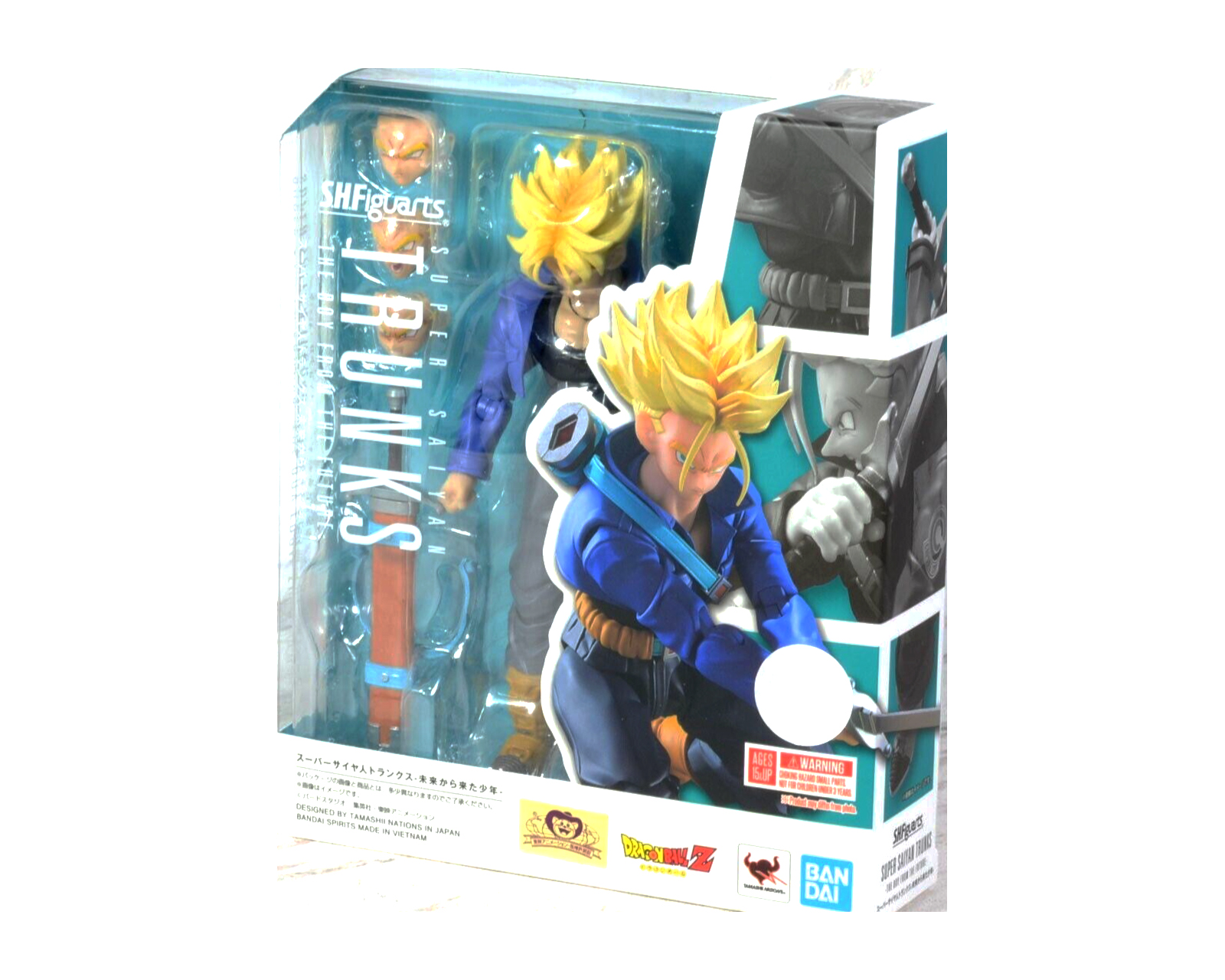 Foto 3 pulgar | Figura Bandai SH Figuarts Dragon Ball Z Trunks del Futuro SS