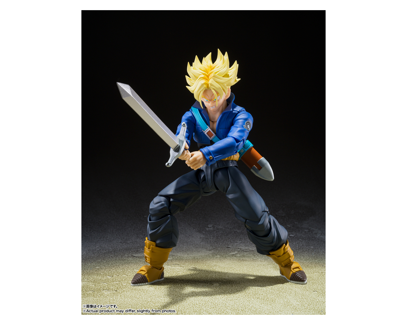 Foto 5 pulgar | Figura Bandai SH Figuarts Dragon Ball Z Trunks del Futuro SS