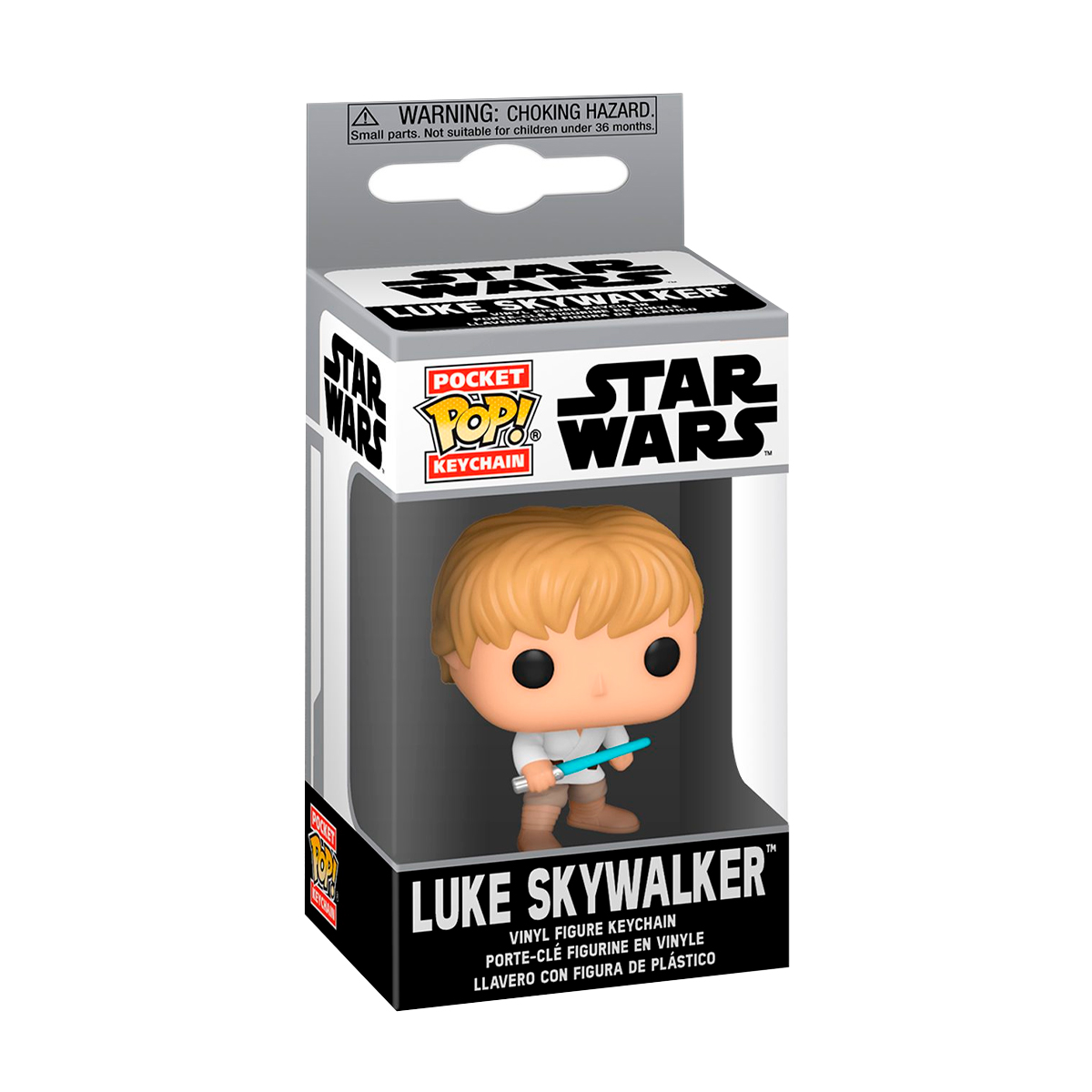 Foto 3 pulgar | Llavero Funko Pop Keychain Luke Skywalker Star Wars Una Nueva Esperanza