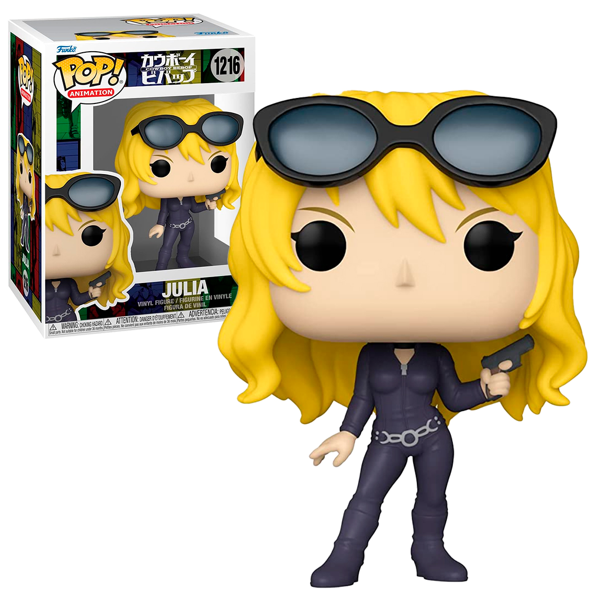 Foto 4 pulgar | Figura Funko Pop Julia 1216 Cowboy Bebop Anime Manga