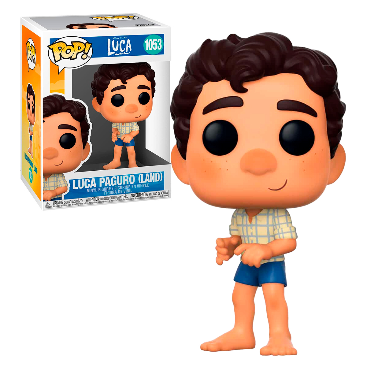 Foto 4 pulgar | Figura Funko Pop Luca Paguro Humano 1053 Disney Pixar