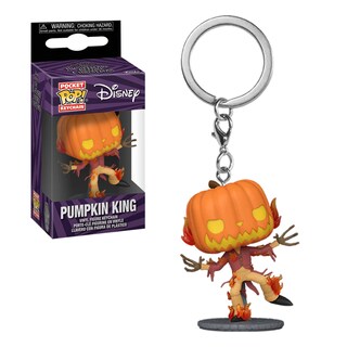 Foto 3 | Llavero Funko Pop El Extraño Mundo de Jack Disney 30 Aniversario Rey Calabaza