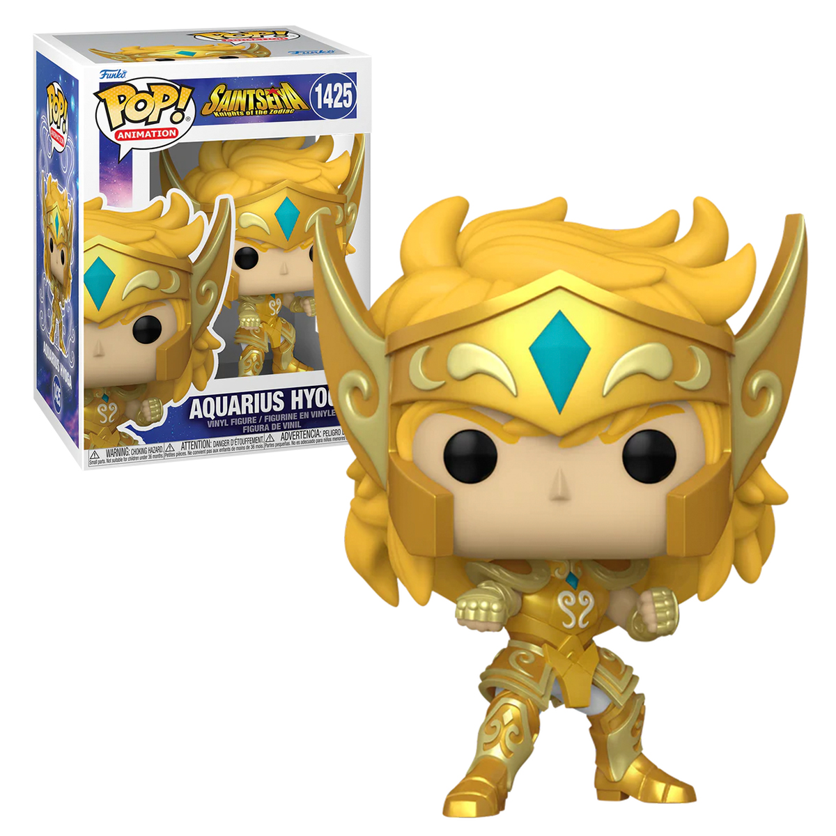 Foto 4 pulgar | Funko Aquarius Hyoga Saint Seiya 1425