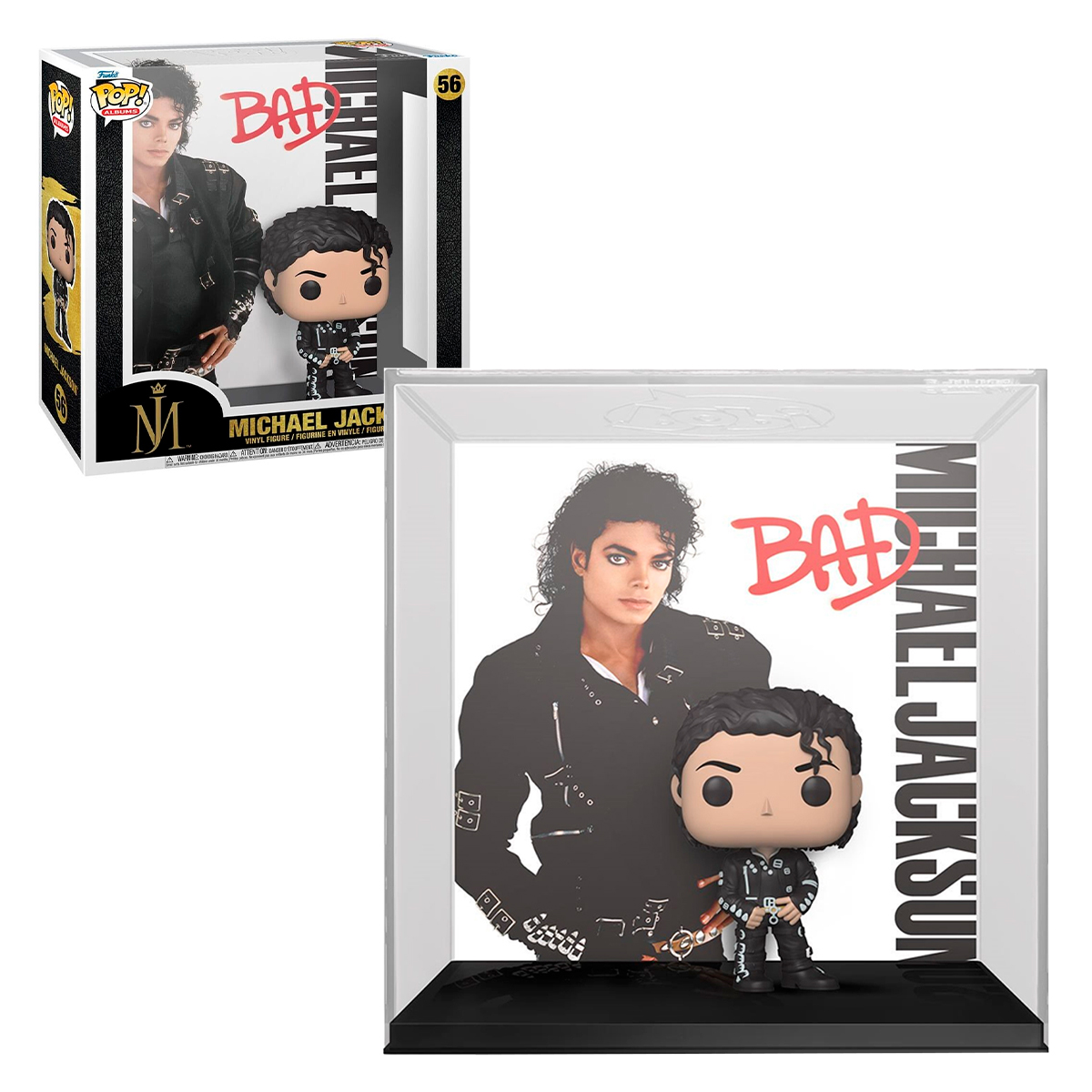 Foto 4 pulgar | Michael Jackson 56 Bad Álbum Rey Del Pop Funko Pop