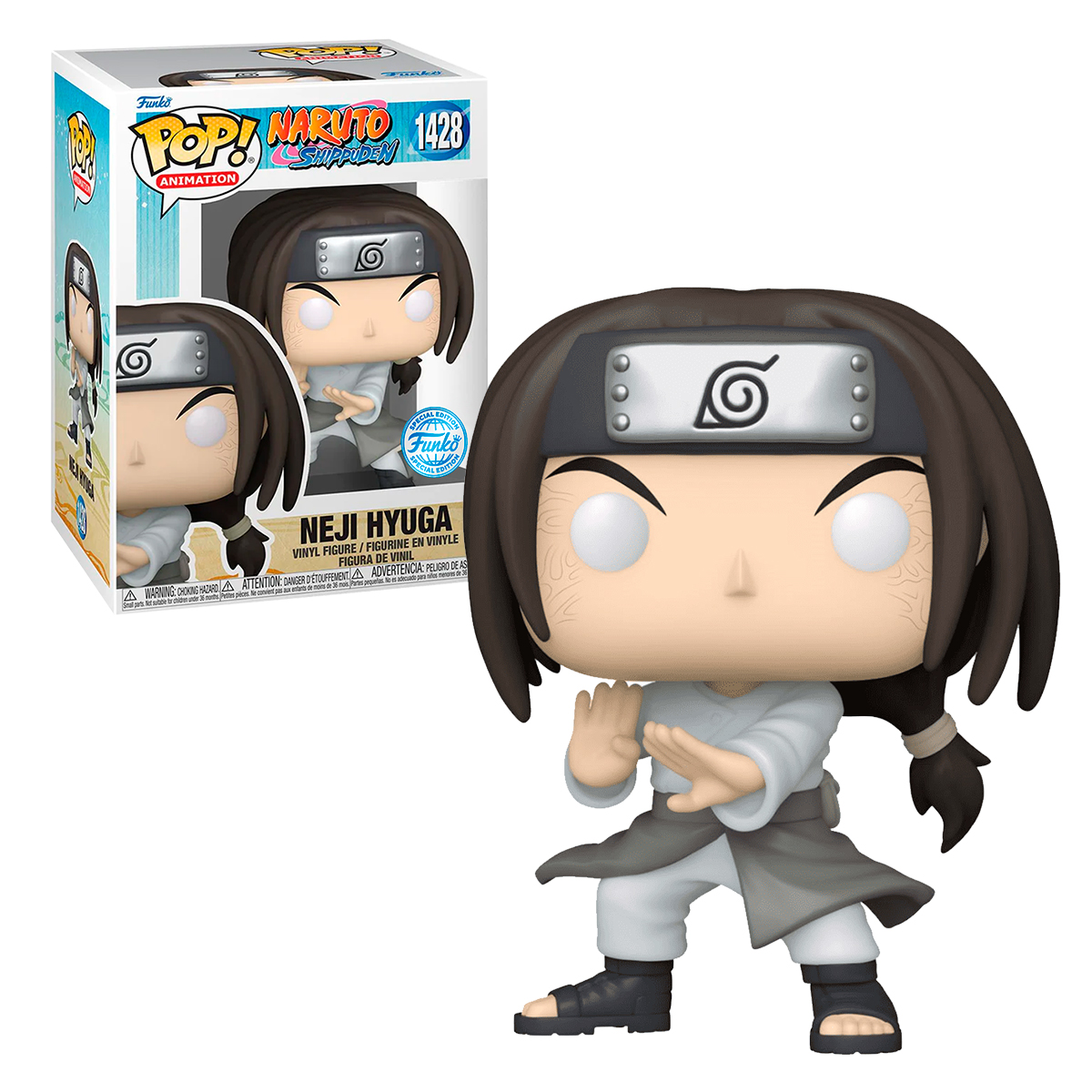 Foto 4 pulgar | Neji Hyuga 1428 Naruto Shippuden Anime Manga Funko Pop