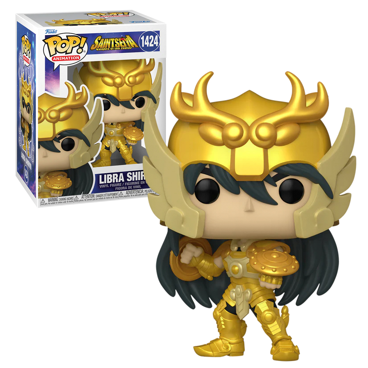 Foto 4 pulgar | Funko Pop! Saint Seiya Libra Shiryu