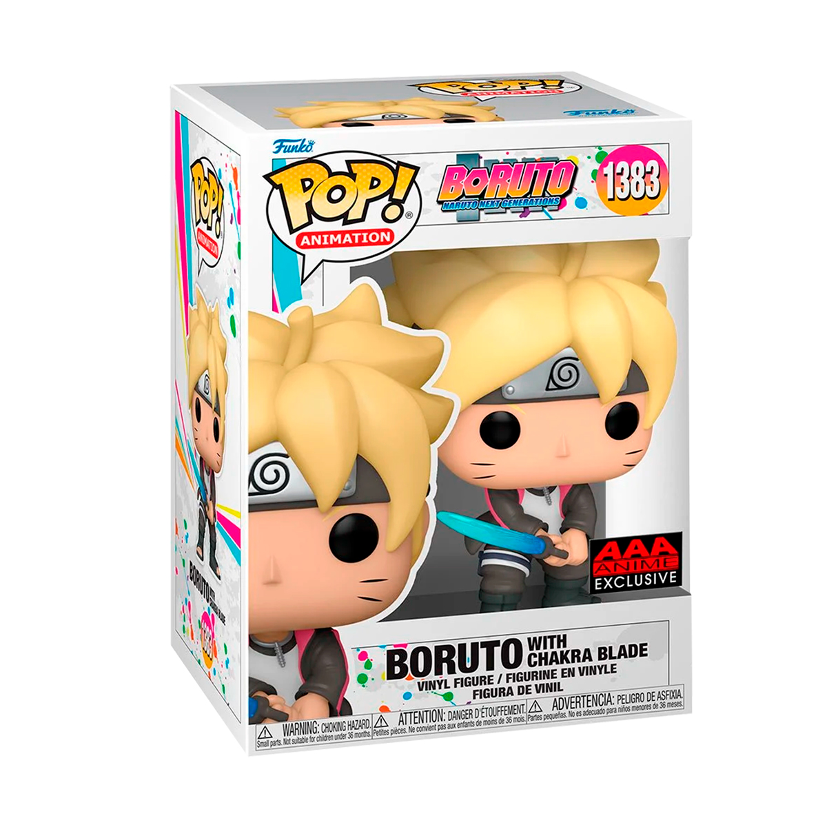 Foto 3 pulgar | Boruto con Espada de Chakra 1383 Exclusivo Aaa Boruto Naruto Next Generations Anime Manga Funko Pop