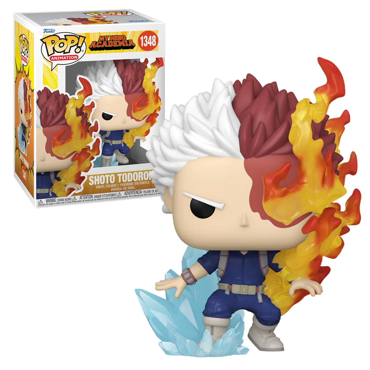 Foto 4 pulgar | Figura Funko Pop Shoto Todoroki 1348 My Hero Academia Anime Manga