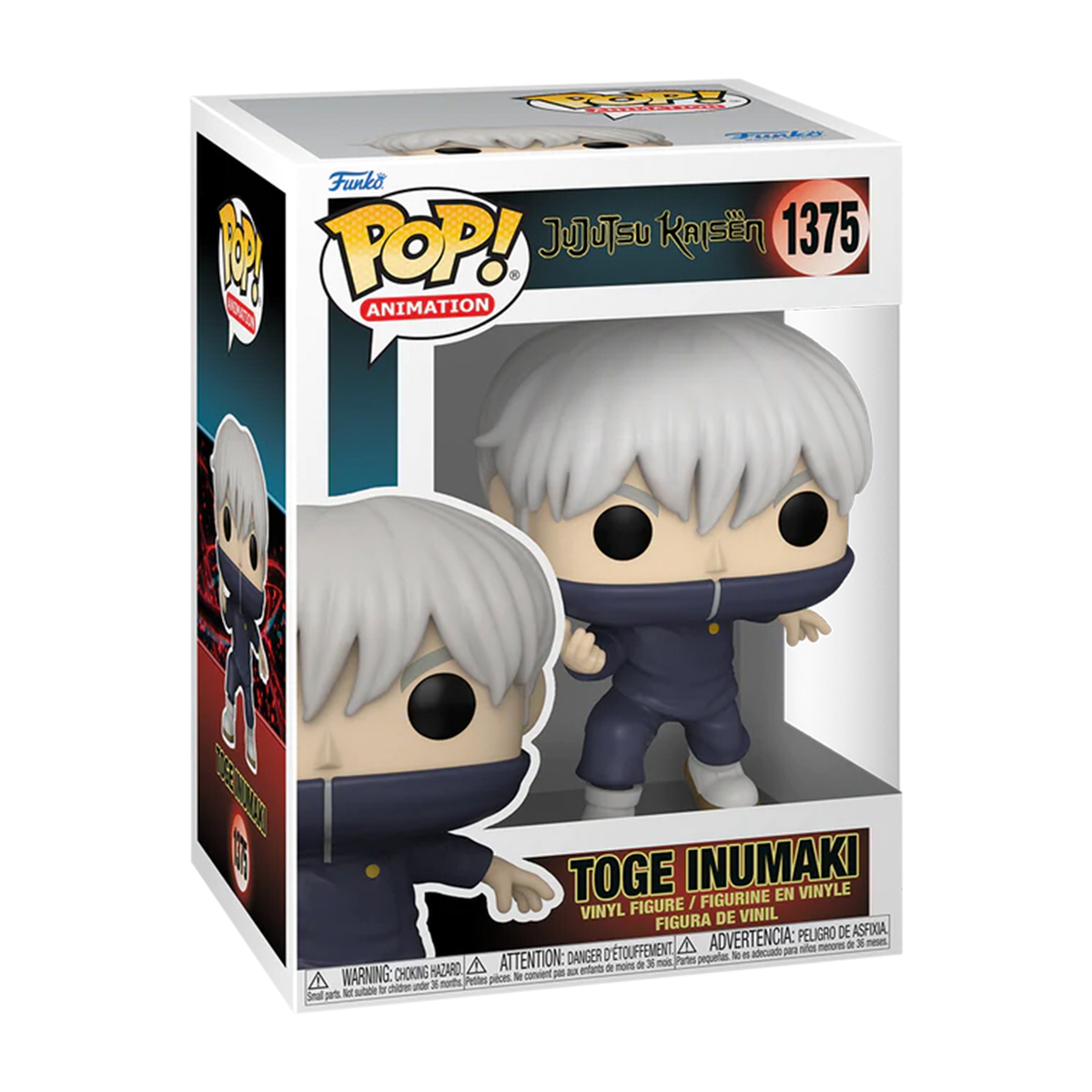 Foto 3 pulgar | Figura Funko Pop Toge Inumaki 1375 Jujutsu Kaisen Anime Manga