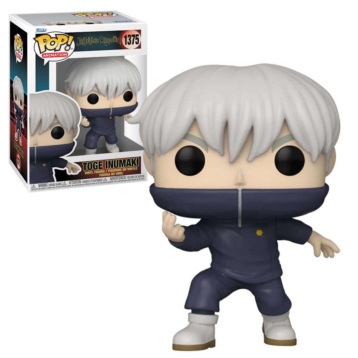 Foto 4 pulgar | Figura Funko Pop Toge Inumaki 1375 Jujutsu Kaisen Anime Manga