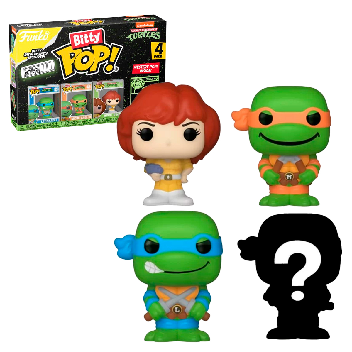 Foto 2 | Funko Bitty Pop Tortugas Ninjas 4 Piezas