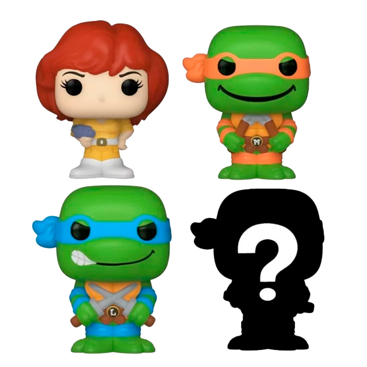 Foto 4 pulgar | Funko Bitty Pop Tortugas Ninjas 4 Piezas