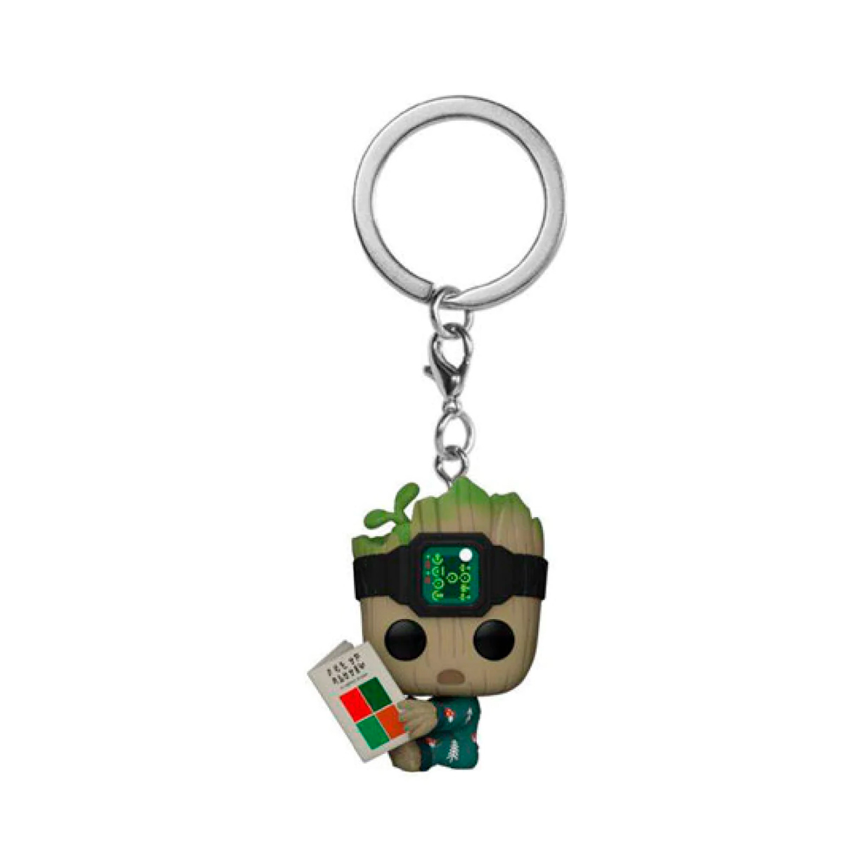 Llavero Groot Con Libro Serie Yo Soy Groot Marvel Studios Funko Pop Keychain