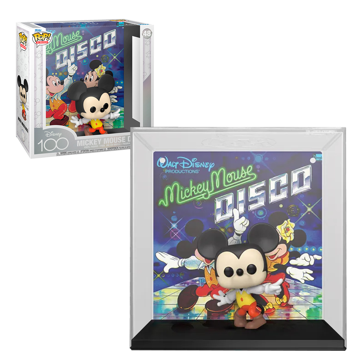 Foto 4 pulgar | Mickey Mouse Disco 48 Album Disney Aniversario 100 Años Funko Pop