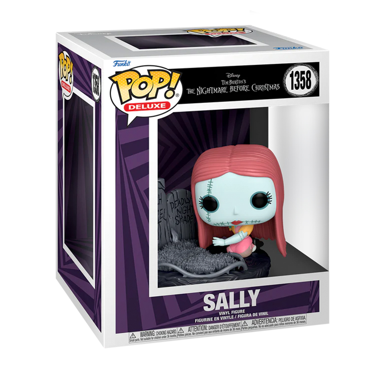 Foto 3 pulgar | Sally Con Tumbas 1358 El Extraño Mundo De Jack 30 Aniversario Funko Pop