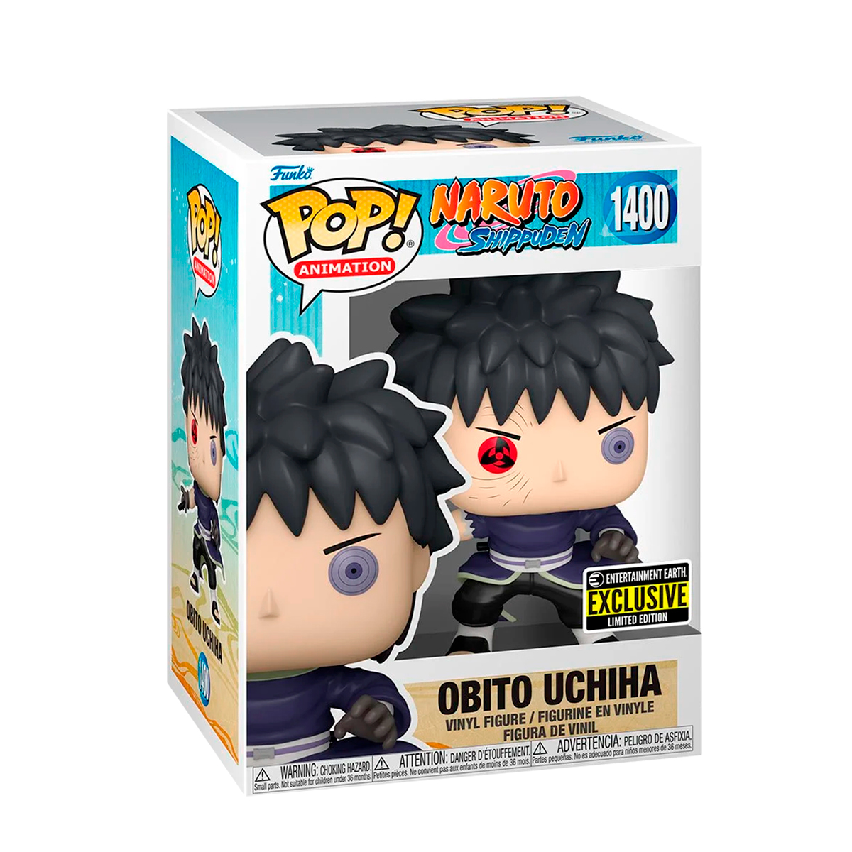 Foto 3 pulgar | Obito Uchiha Sin Mascara 1400 Exclusivo Naruto Shippuden Anime Manga Funko Pop