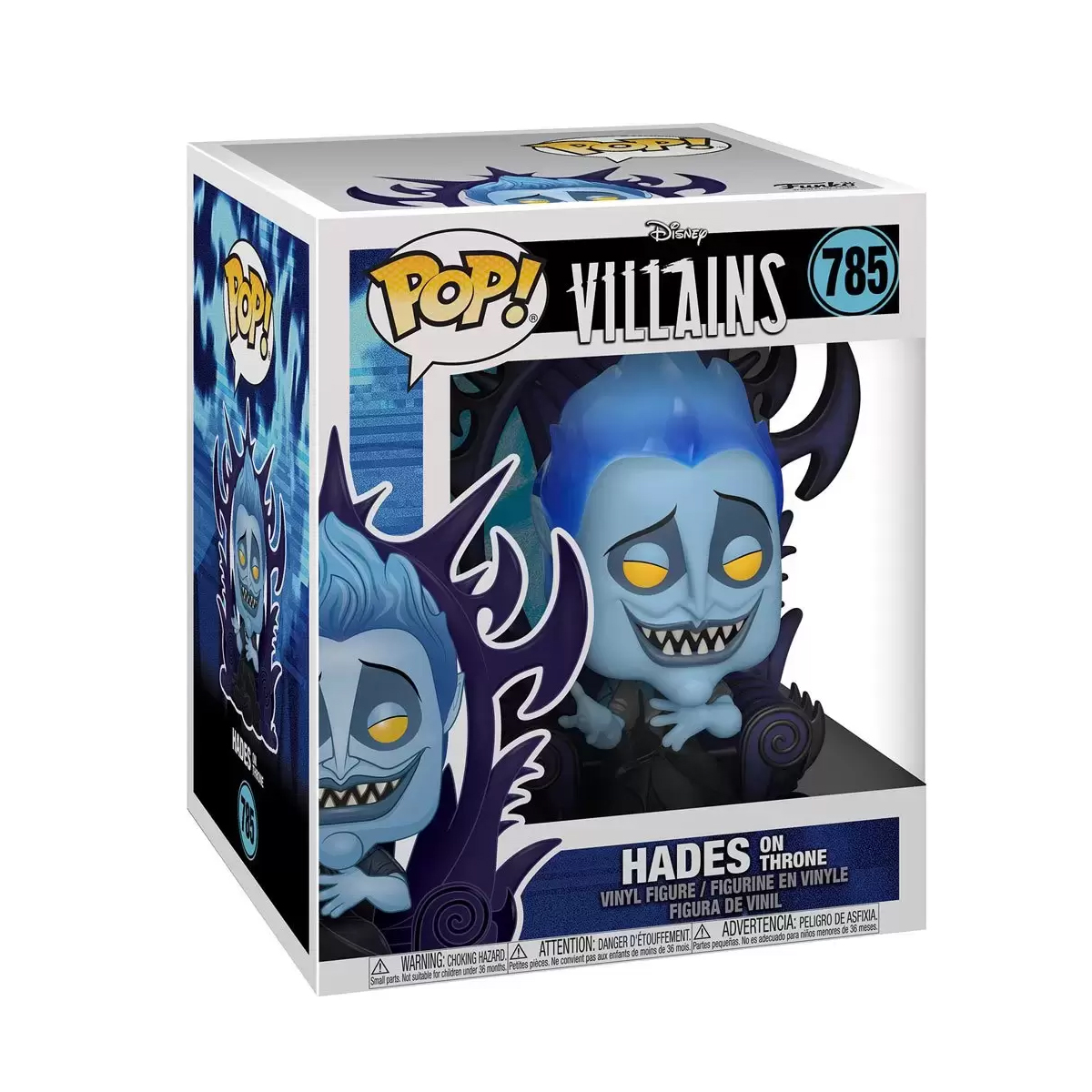 Foto 3 pulgar | Hades En Trono 785 Hercules Villanos Disney Funko Pop