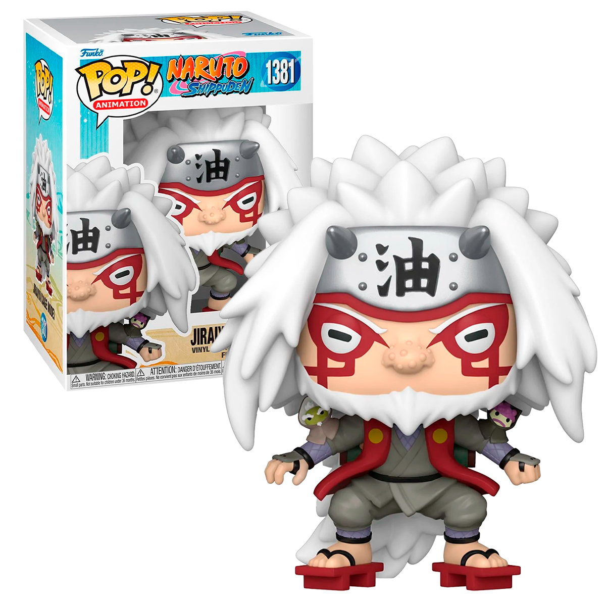 Foto 4 pulgar | Funko Jiraiya Modo Sabio Naruto Shippuden 1381