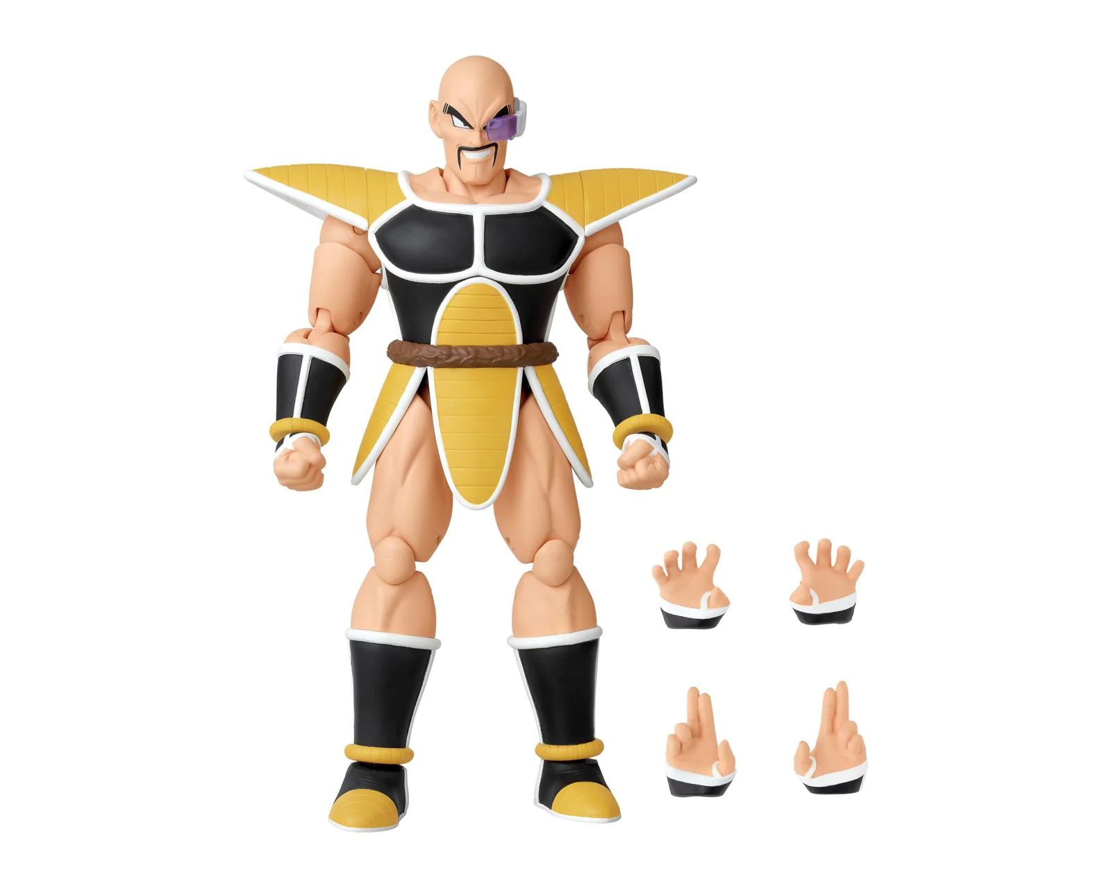 Foto 4 pulgar | Figura Nappa Dragon Ball Z Bandai