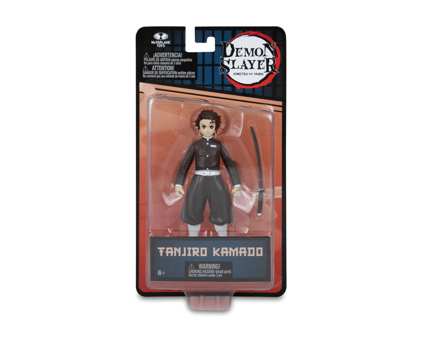 Foto 5 pulgar | Figura Tanjiro Kamado Demon Slayer Mcfarlane