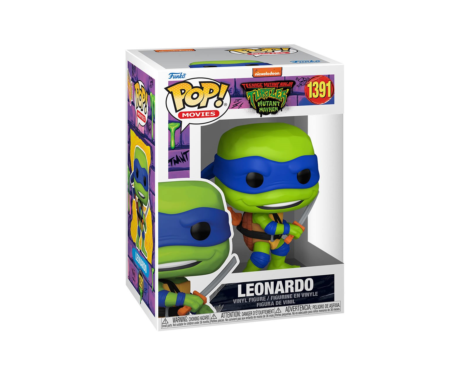 Foto 2 | Figura Funko Pop Teenage Mutant Ninja Turtles Leonardo 1391