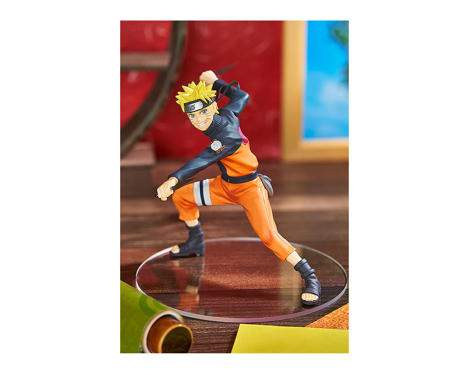 Foto 3 pulgar | Figura Naruto Uzumaki Naruto Shippuden Good Smile