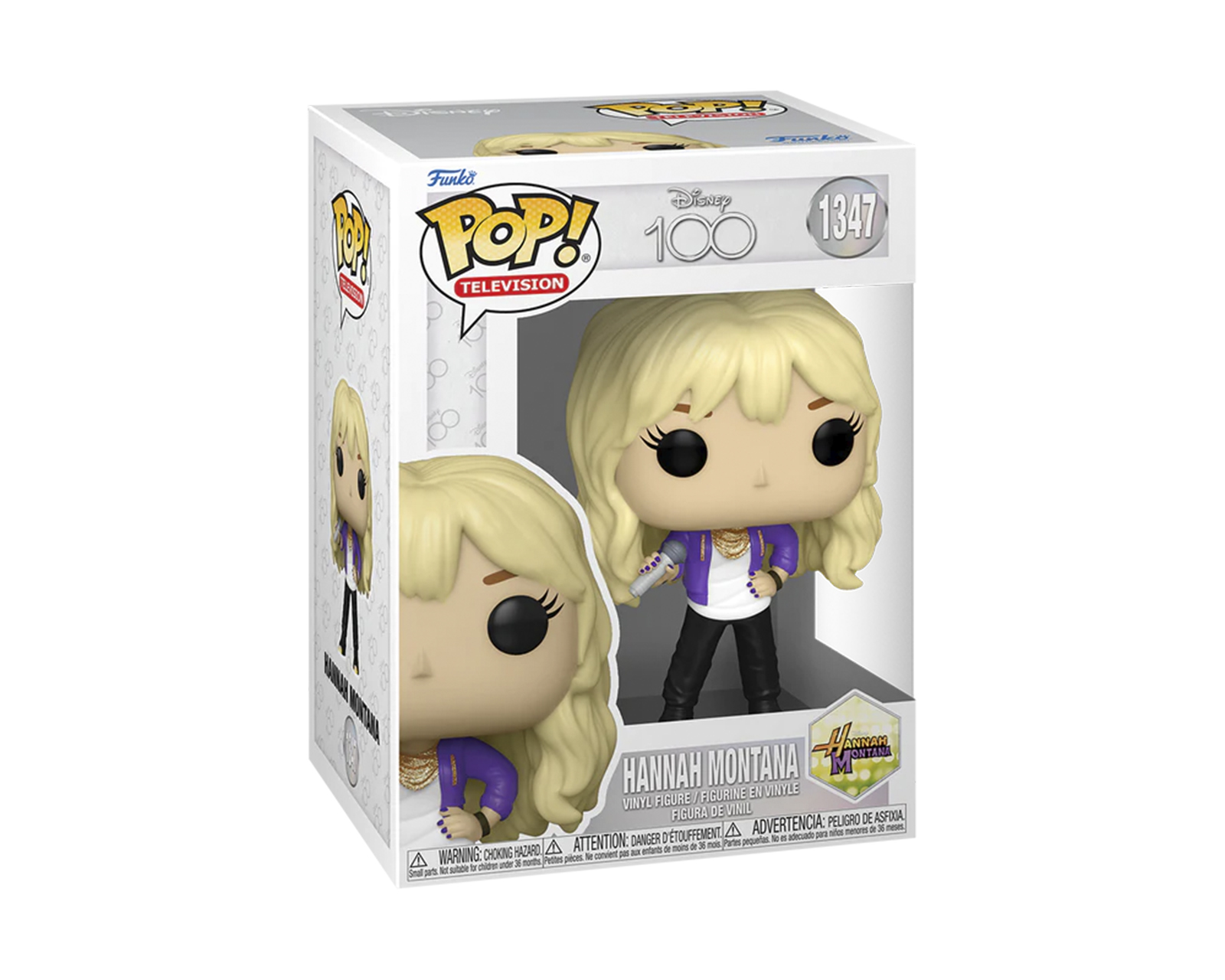 Foto 3 pulgar | Figura Funko Pop Tv: Disney 100 Hannah Montana 1347