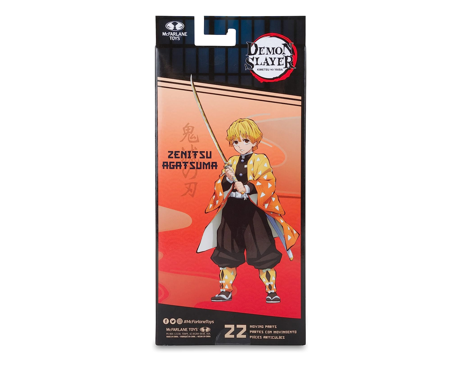 Foto 7 pulgar | Figura Zenitsu Agatsuma Demon Slayer Mcfarlane