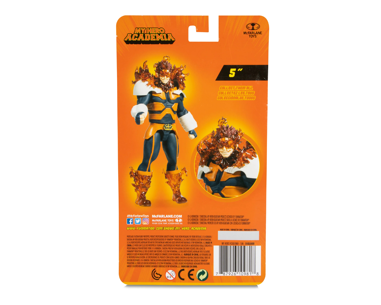 Foto 5 | Figura Endeavor My Hero Academia Mcfarlane