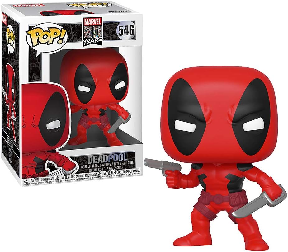 Figura Funko Pop 80 Years Marvel Movies Deadpool