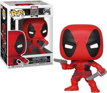 Foto 1 | Figura Funko Pop 80 Years Marvel Movies Deadpool