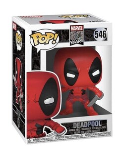 Foto 2 | Figura Funko Pop 80 Years Marvel Movies Deadpool