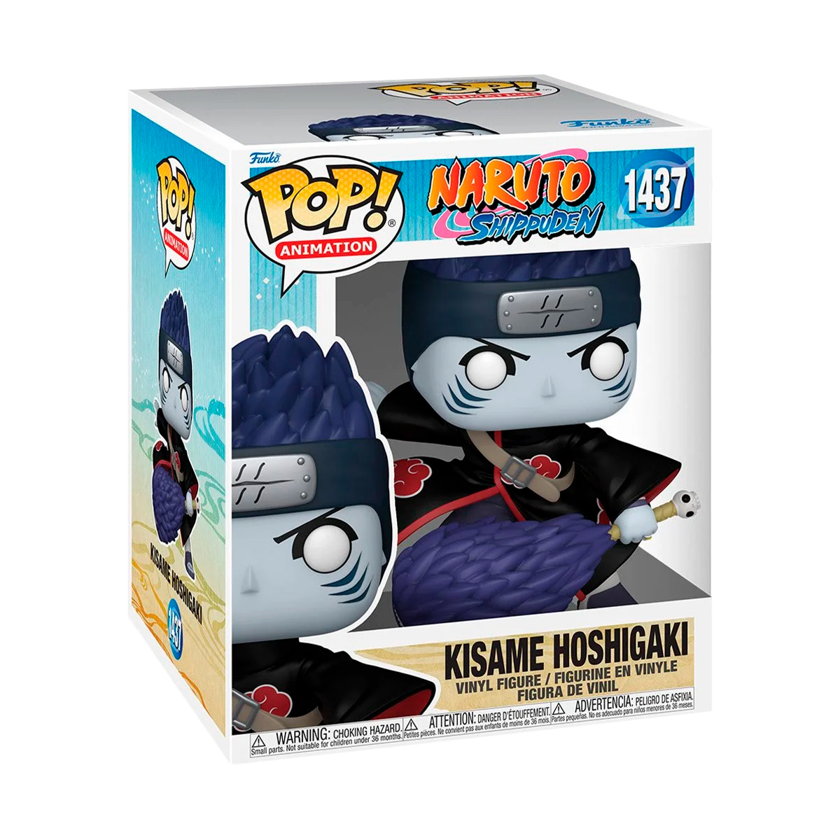 Foto 3 pulgar | Funko Pop Kisame Hoshigaki 1437 6 Pulgadas Naruto Shippuden Anime Manga