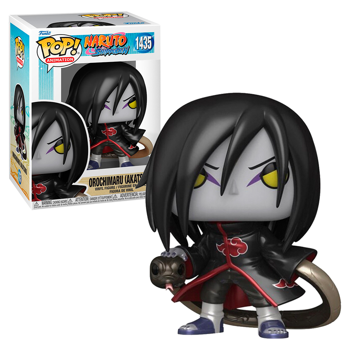 Foto 4 pulgar | Figura Funko Pop Orochimaru Akatsuki Metalico 1435 Naruto Shippuden Anime Manga