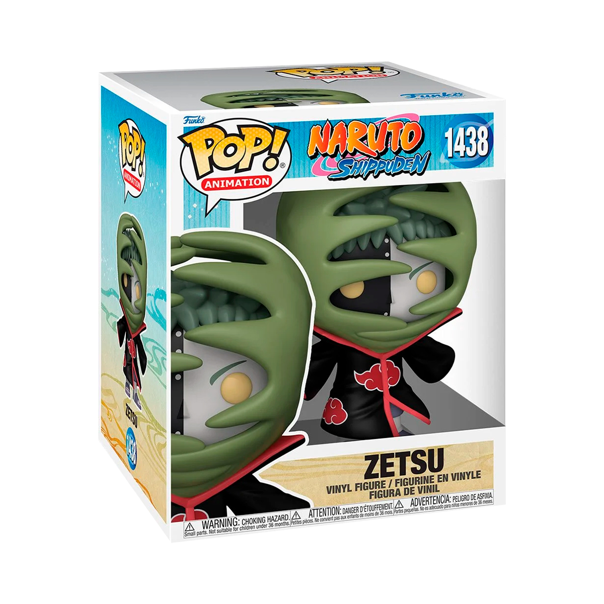 Foto 3 pulgar | Funko Pop Zetsu 1438 6 Pulgadas Naruto Shippuden Anime Manga