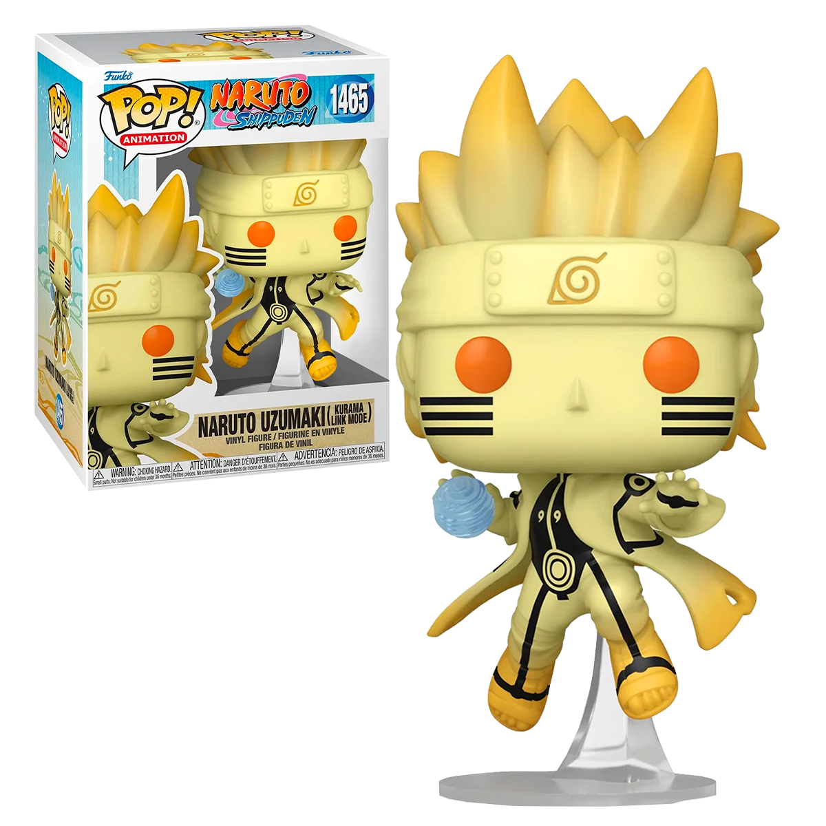 Foto 4 pulgar | Funko Pop Naruto Uzumaki Modo Link Kurama 1465