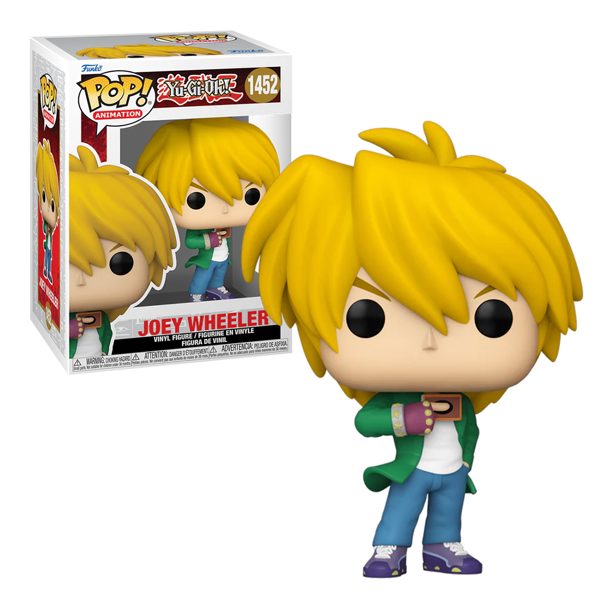 Foto 4 pulgar | Funko Pop Joey Wheeler Demon Kingdom 1452 Yu Gi Oh Anime Manga