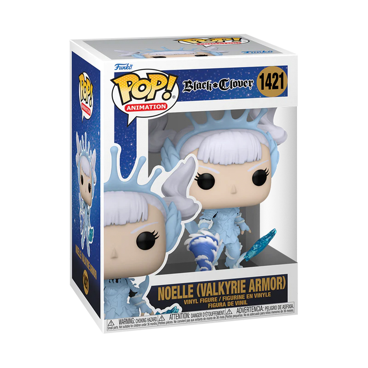 Foto 3 pulgar | Figura Funko Pop Noelle Silva Armadura Valquiria 1421 Black Clover Anime Manga