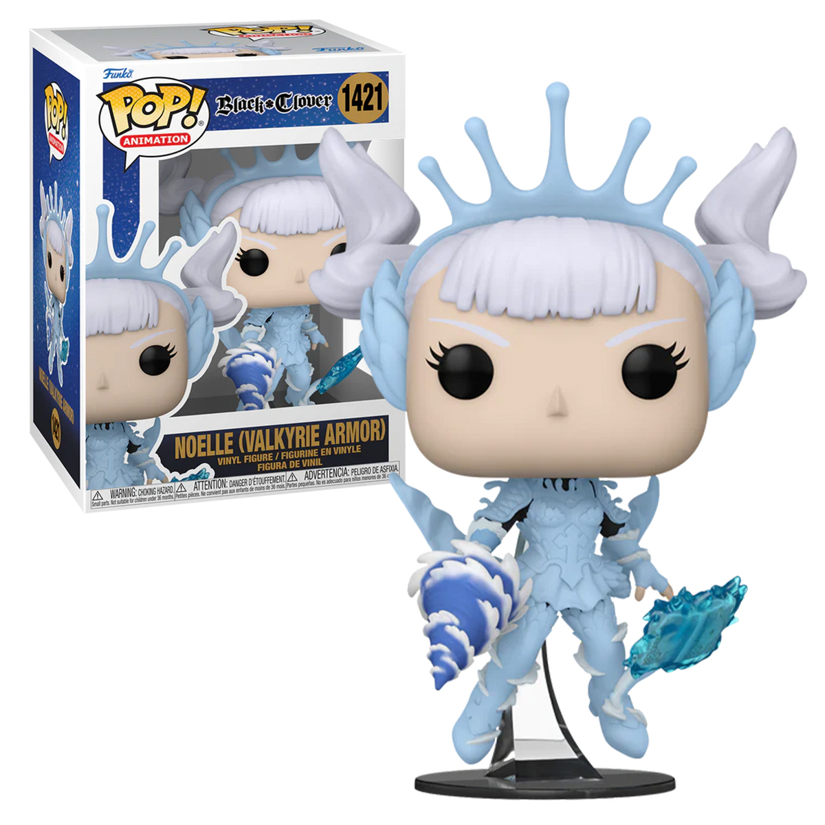 Foto 4 pulgar | Figura Funko Pop Noelle Silva Armadura Valquiria 1421 Black Clover Anime Manga