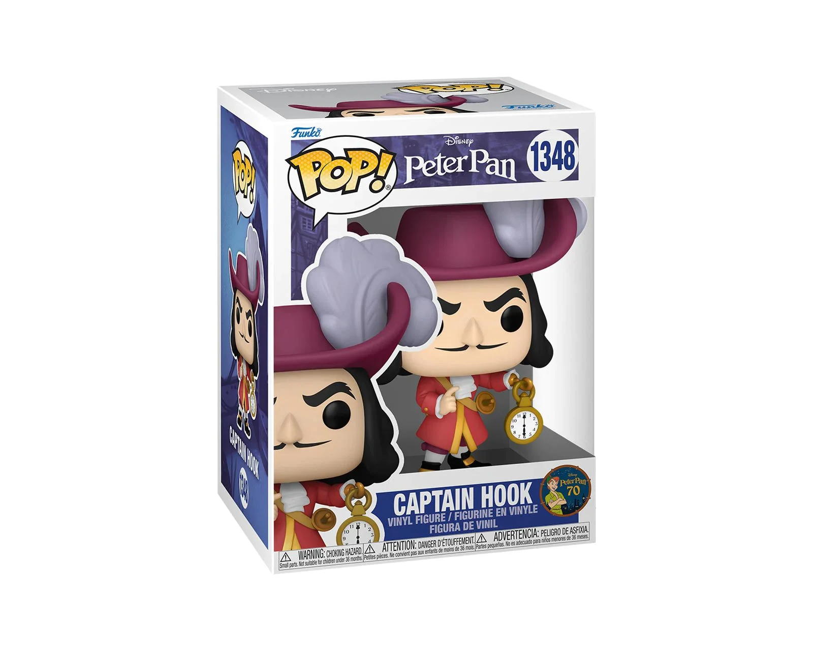 Foto 2 | Funko Pop Disney: Peter Pan Captain Hook 1348