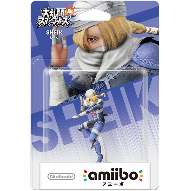 Foto 2 pulgar | Figura Amiibo Nintendo Sheik The Legend Of Zelda Super Smash Bros