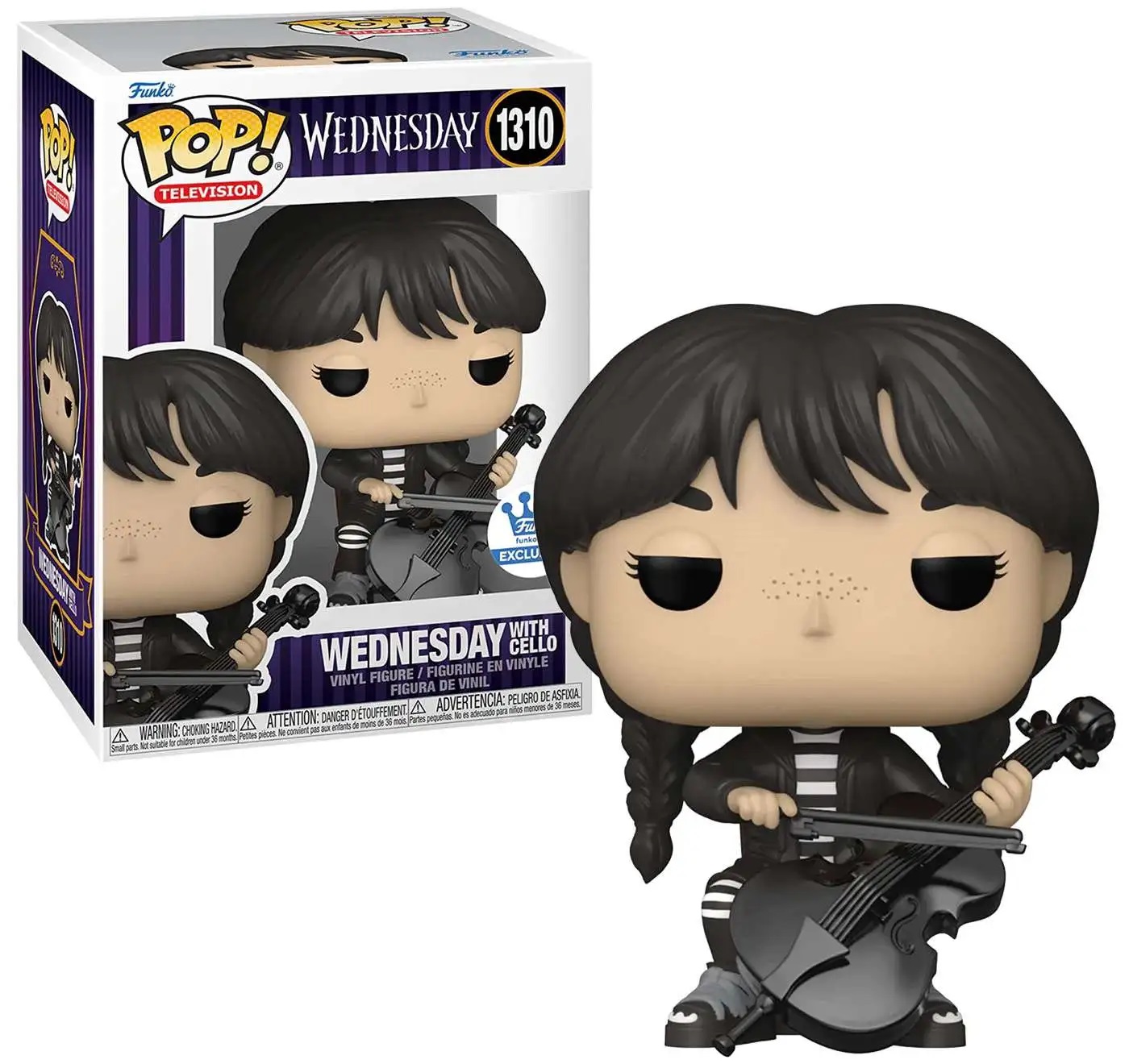 Funko Pop Merlina Wednesday Addams con Cello #1310