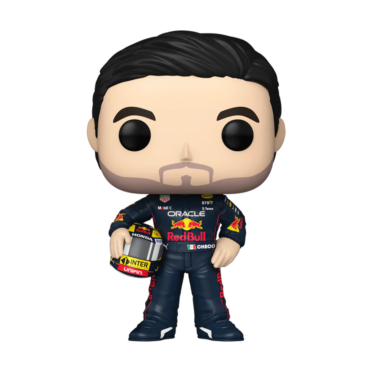 Funko Pop Fórmula 1 Sergio Pérez con Casco Oracle Red Bull Racing