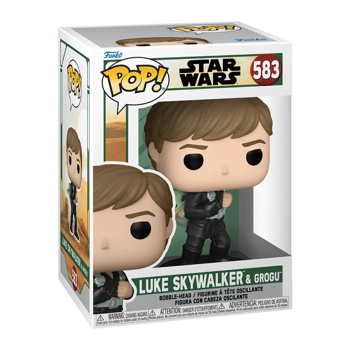 Foto 3 pulgar | Funko Luke Skywalker & Grogu de Star Wars 583
