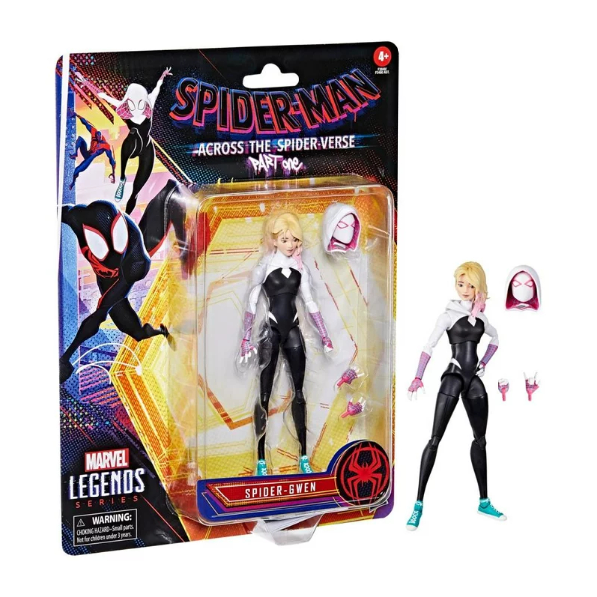 Foto 2 pulgar | Figura Marvel Legends Spider Gwen Spider-Man Across The Spiderverse